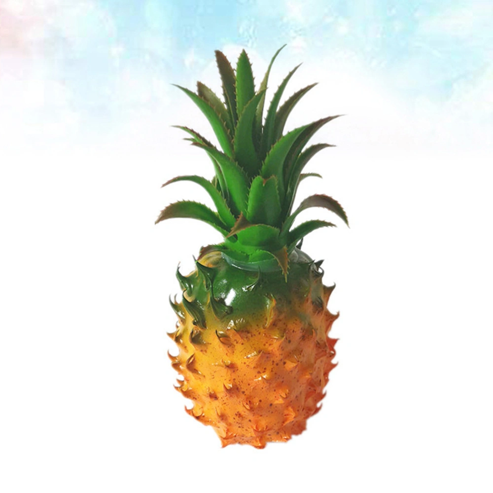 1pc Simulation Fruit Pineapple Model Shop Store Cabinet Decoration Photography Prop