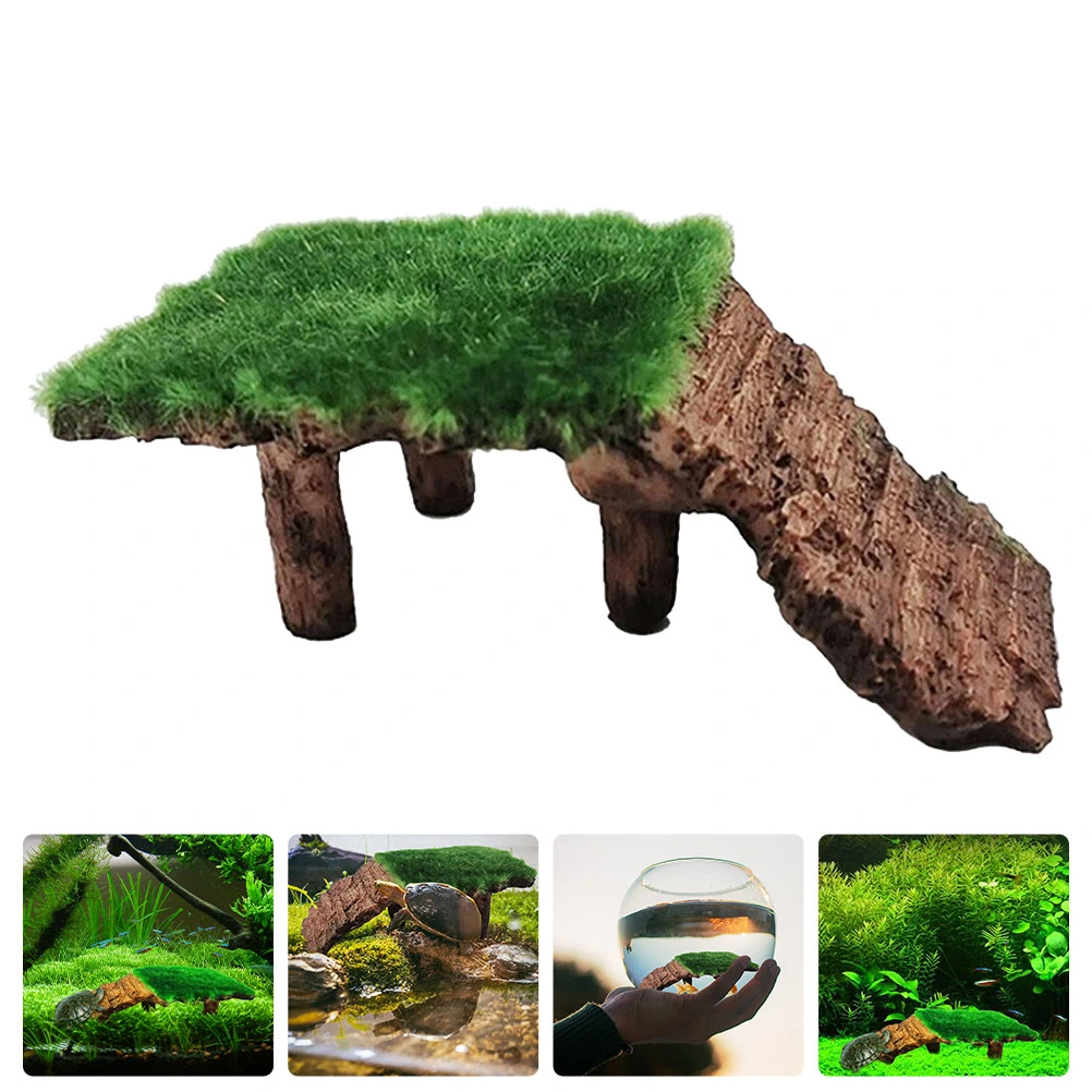 Decorative Turtle Ramp Wear-resistant Turtle Dock Household Basking Platform Turtle Supply
