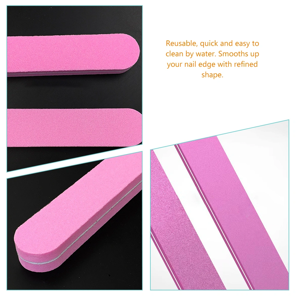 20Pcs Double Sided Nail Files Mini Nail Files Manicure Pedicure Tool Nail Buffering Files