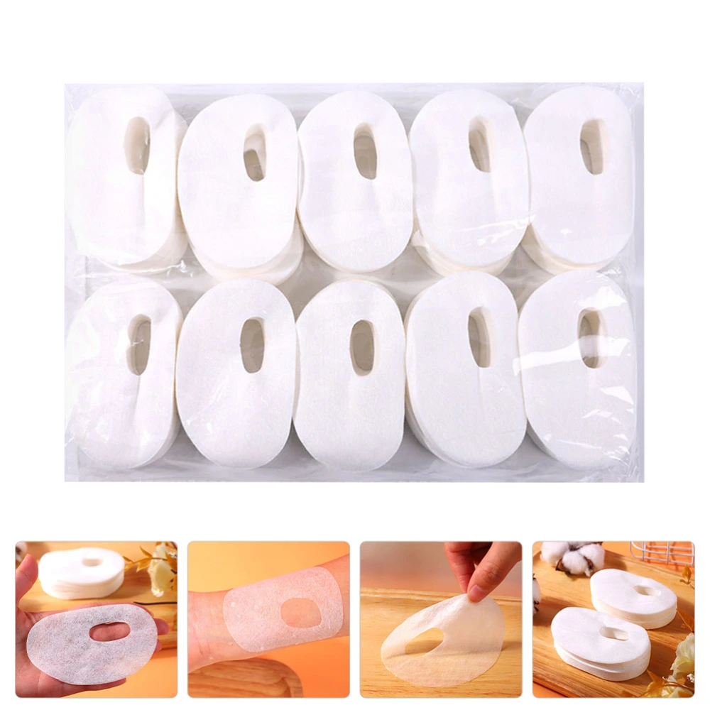 1000Pcs DIY Eye Mask Paper Eye Care Sheet Portable Eye Mask Sheet Care Beauty Tool