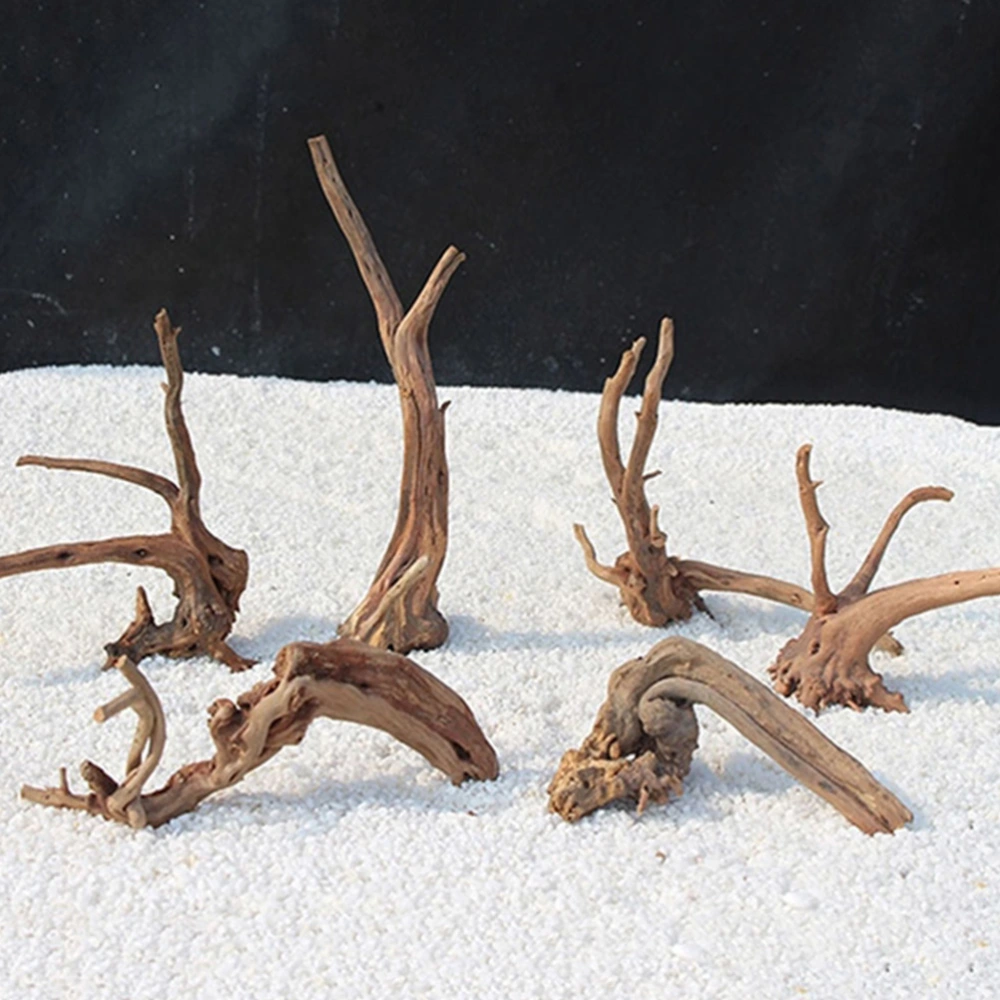 20-25cm Aquarium Decorations Natural Branch Driftwood for Fish Tank Decoration(Random Style)