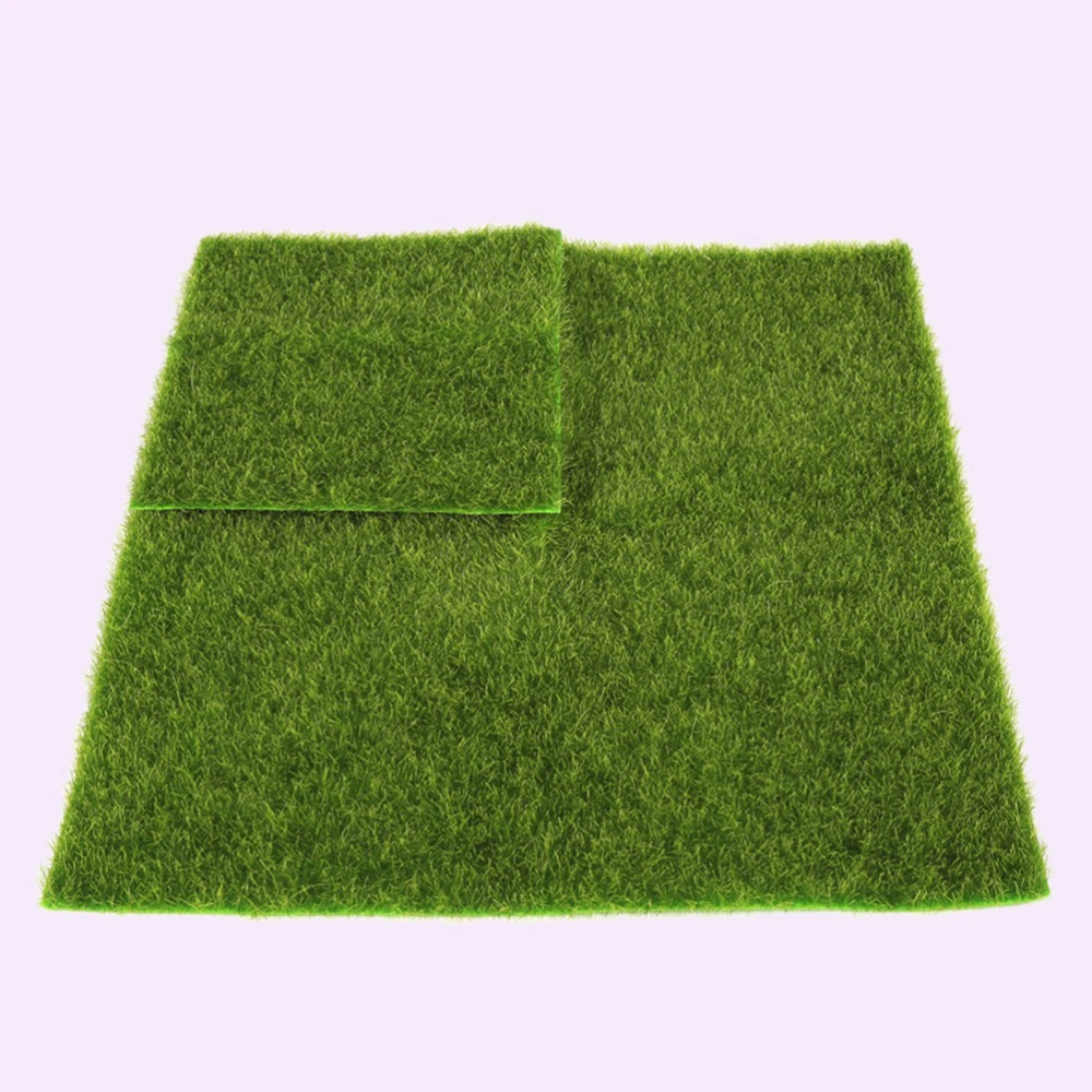 Artificial Moss Lichen Simulation Fake Green Plants for Home Garden Patio Decoration 15X15 CM