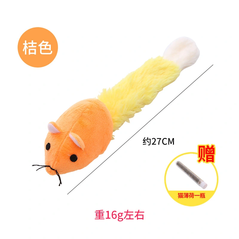 Mice Cat Toy Soft Plush Catnip Mouse Kitten Toy Interactive Kitten Catnip Plaything