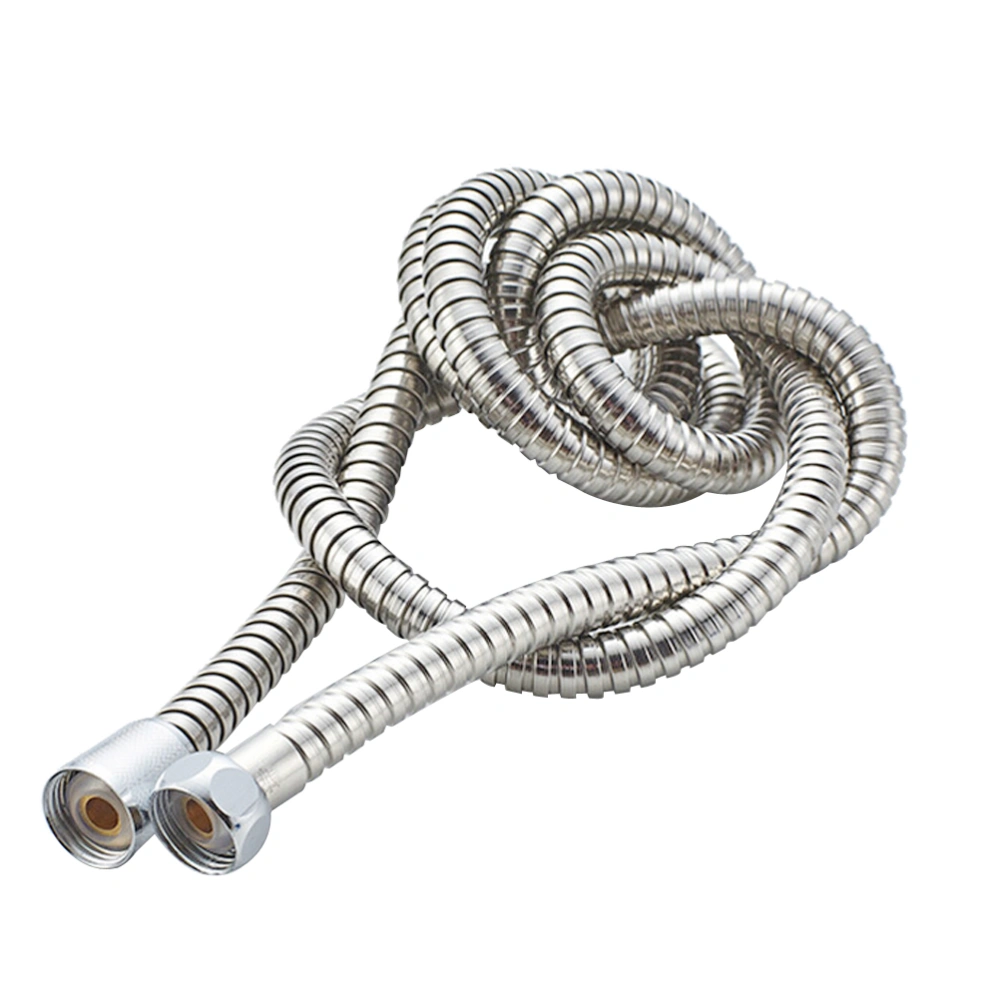 Stainless Steel Shower Hose Finish Replacement Tub Shower Hose Showerhead Sprayer Extension Replacement Part 1.5m