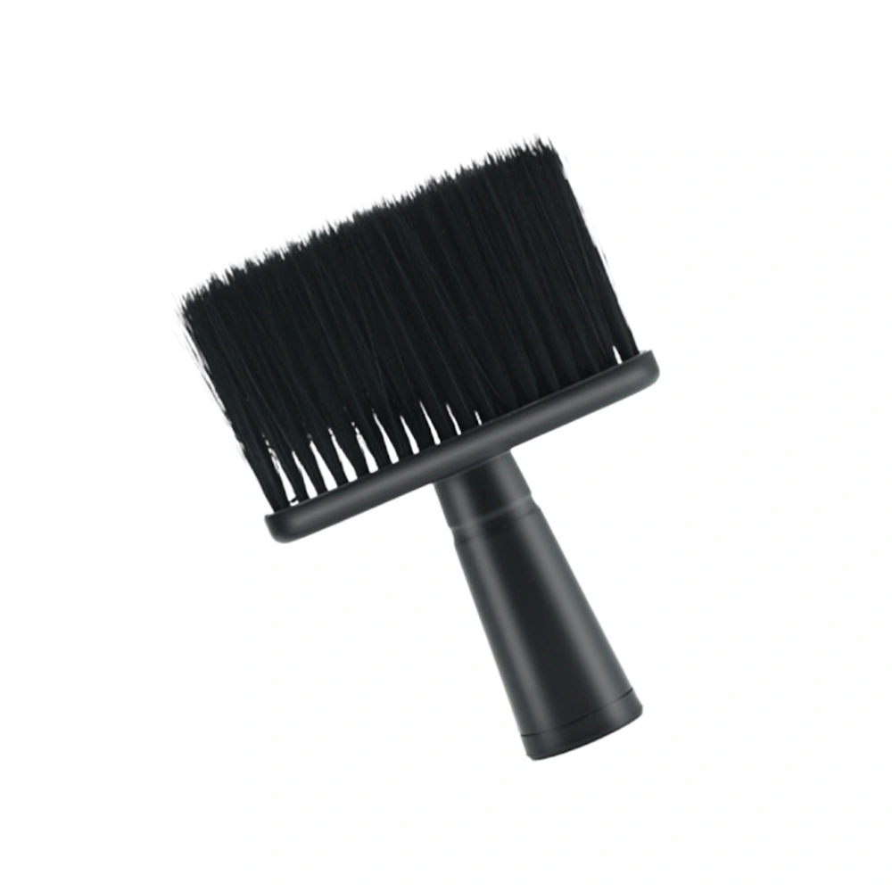 Broken Hair Brush Bristle Brushes Hair Salon Brush Hair Cutting Neck Cleaning Brushes Black (Plastic Handle)