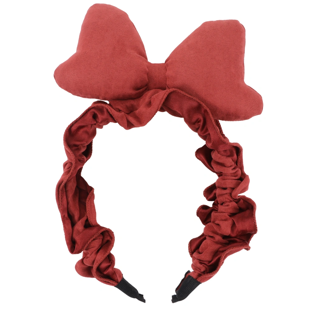 1Pc Bow Women Hair Band Elastic Face Washing Headband Girls Makeup Headband