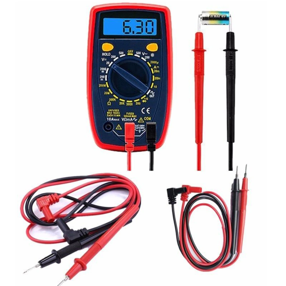 Universal Digital Multimeter Test Lead Probe Wire Pen Cable