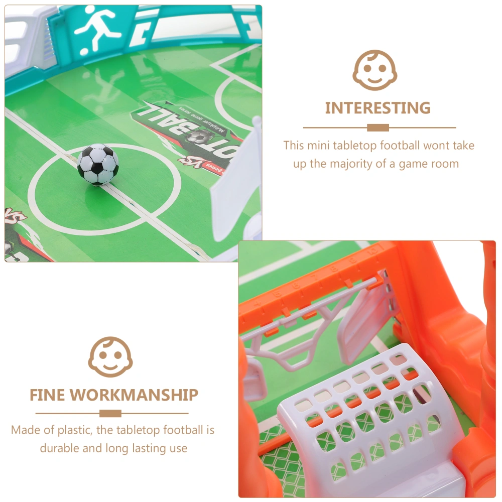 Football Shooting Match Double Players Battle Tabletop Game Mini Desktop Football Soccer Board Creative Gift Toy for Children Teens