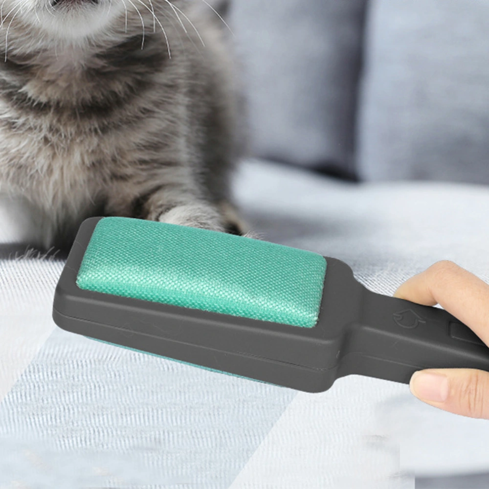 2pcs Electrostatic Pet Hair Remover Portable Brush Double-Sided Clothes Lint Brush