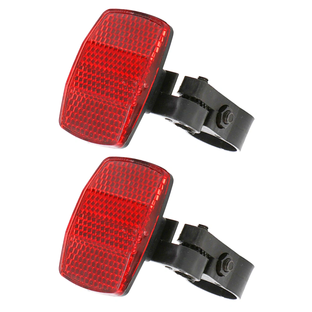 2pcs Spoke Reflector Bike Warning Reflector Bike Safety Reflector for Outdoor