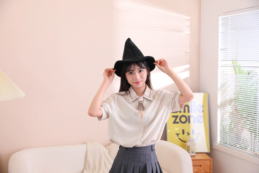 Witch Hat Halloween Holiday Party Witch Hat Decoration Wizard Hat Headdress Photo Prop