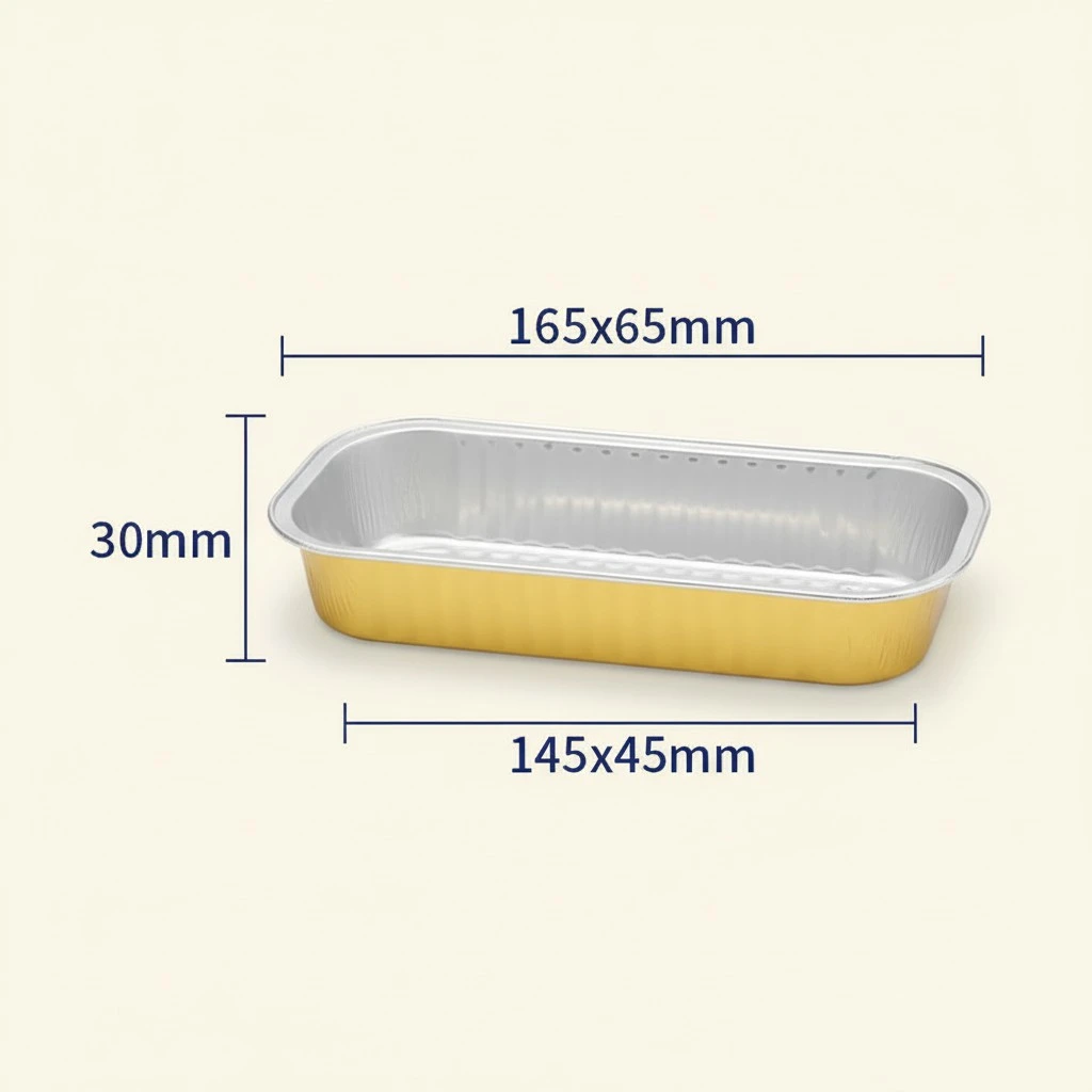 20pcs Tin Foil Boxes Empty Tin Foil Boxes Tin Foil Oyster Holder Air Fryer Tin Foil Boxes