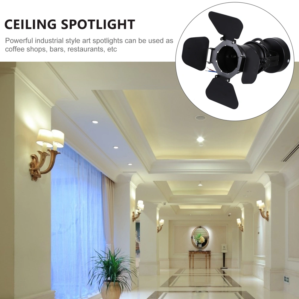 1pc Multipurpose Light LED Spotlight Retro Style Spotlight Indoor Ceiling Lamp