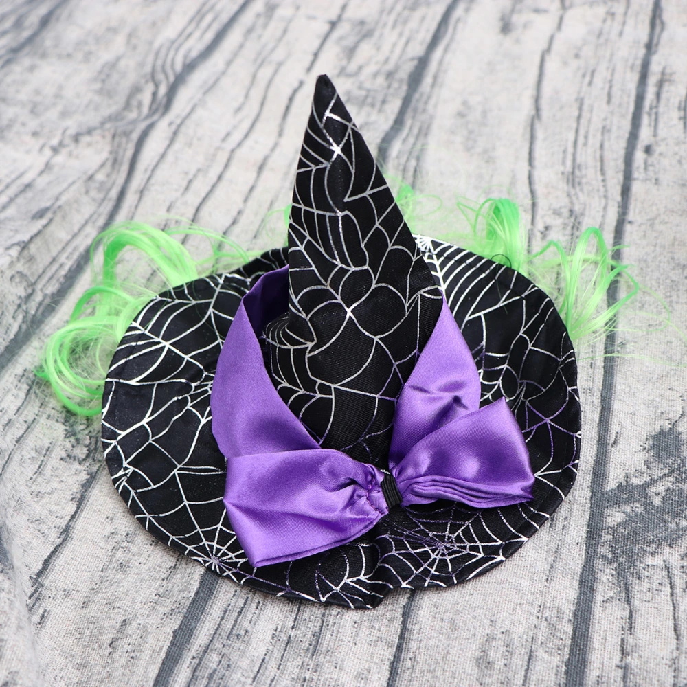 Halloween Witch Hat Pet Star Hats Funny Caps Party Cosplay Decor for Pet Cat Dog Puppy