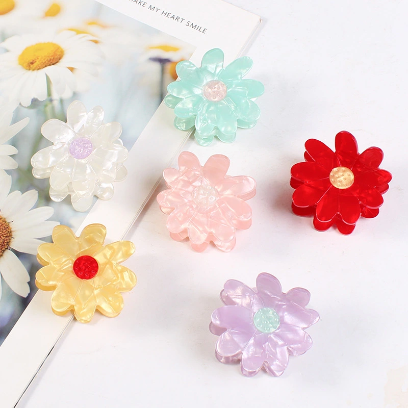 4pcs Flower Hair Clips Claw Hair Clips Flower Clips Jaw Hair Clips Hair Claw Clips