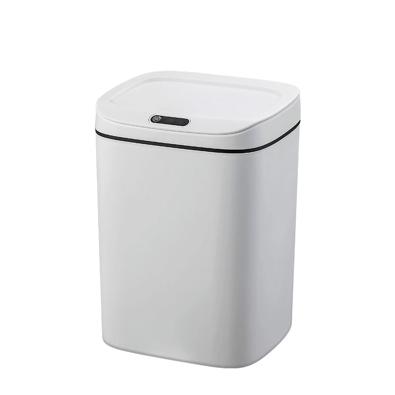 Motion Sensor Wastebasket  Smart Garbage Bin Bathroom Touchless Trash Can