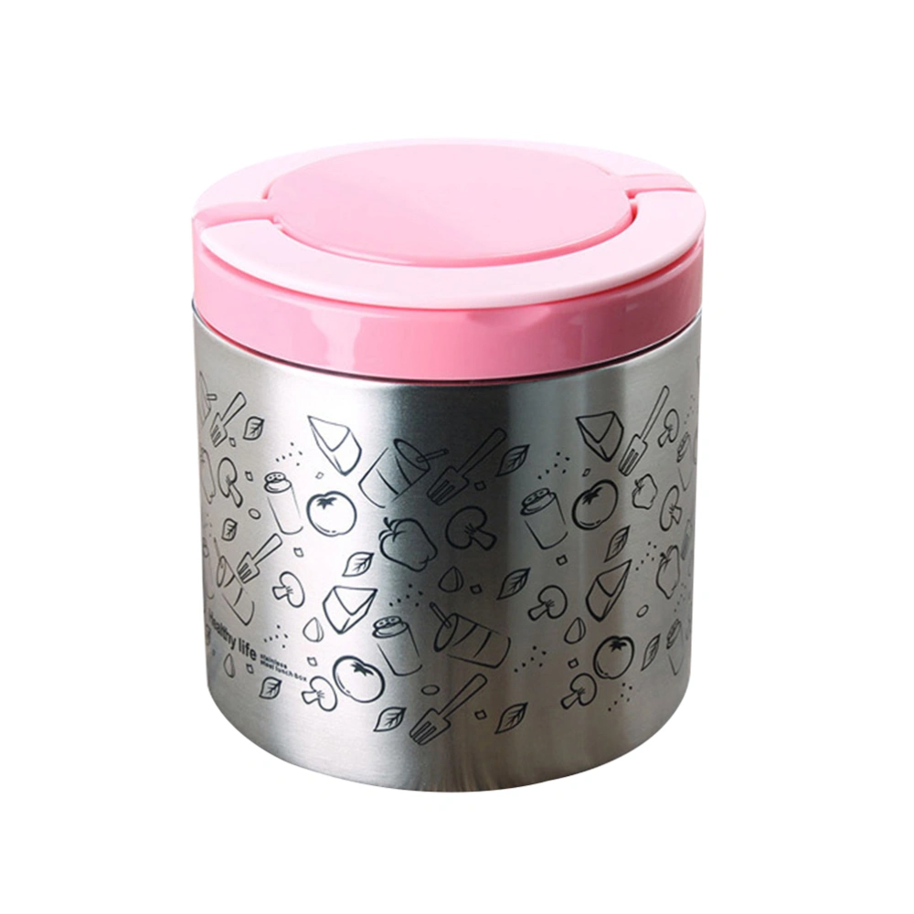 Stainless Steel Vacuum Heat Preservation Food Container Portable Lunch Box for Adults Teens Workers