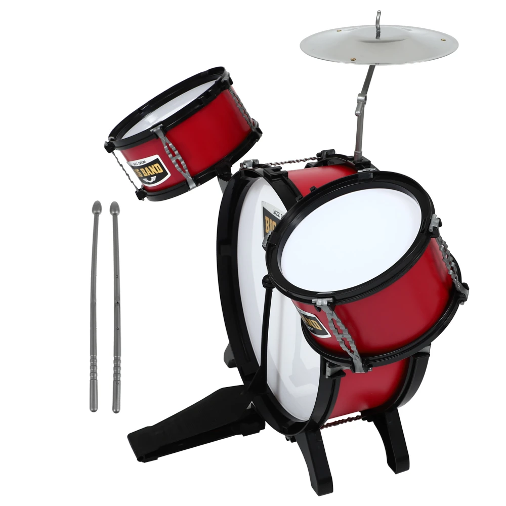 1 Set Children Drum Set Beginners Practice Drum Simulation Drum Set for Playing