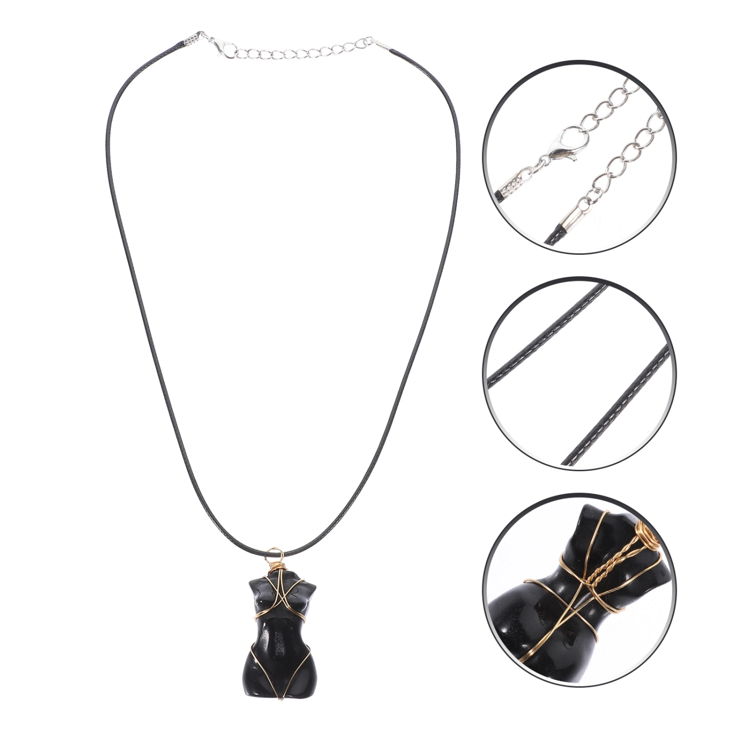 Crystal Body Pendant Crystal Pendant Crystal Car Hanging Ornament Crystal Necklace Ornament