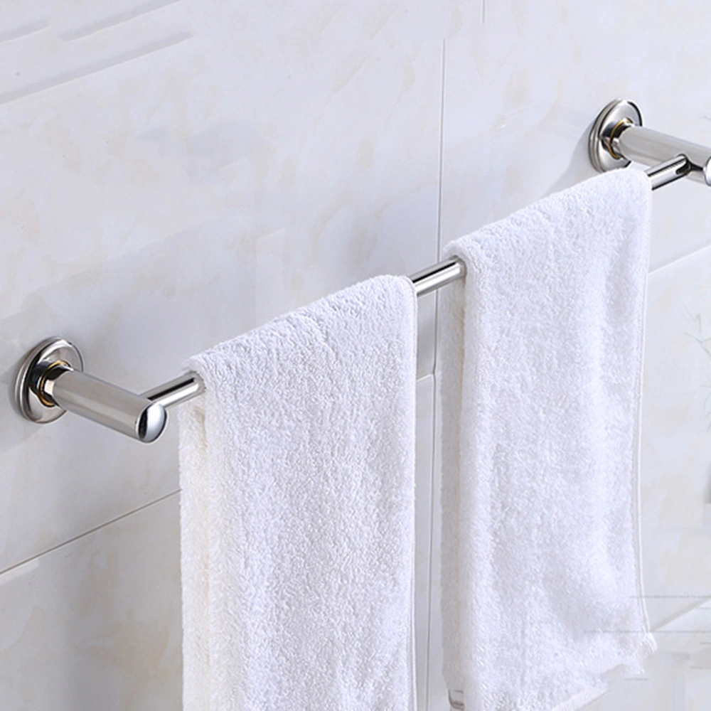 50CM Stainless Steel Rustproof Towel Rack Bathroom Hanger Towel Pole