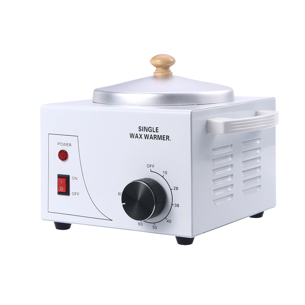 Single Pot Wax Heater Warmer Machine Professional Depilatory Salon Hot Paraffin with UK Plug