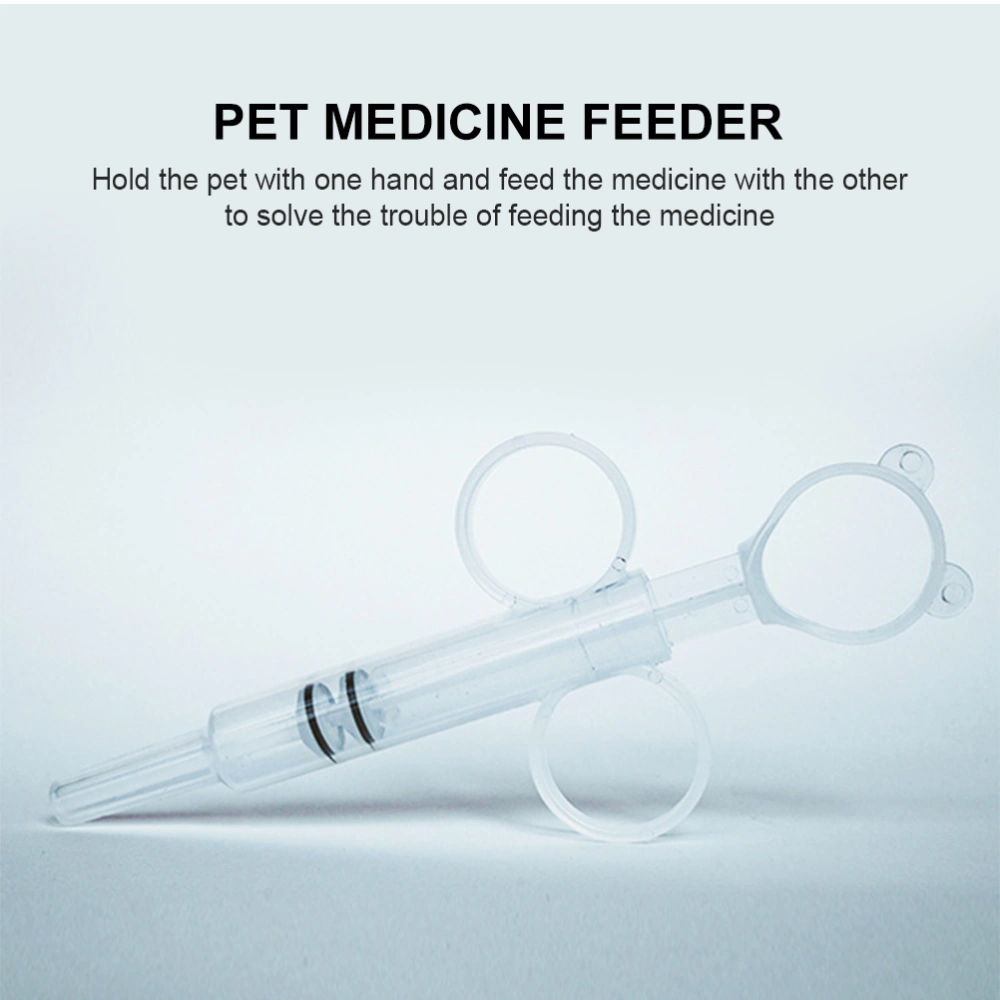 3pcs Home Pet Medicine Feeders Portable Pet Pills Shooters Pet Medicine