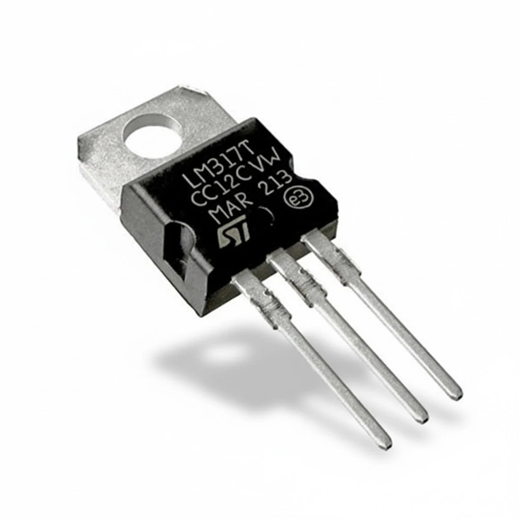 10pcs LM317T Adjustable 2.2-37V Voltage Regulator in Antistatic