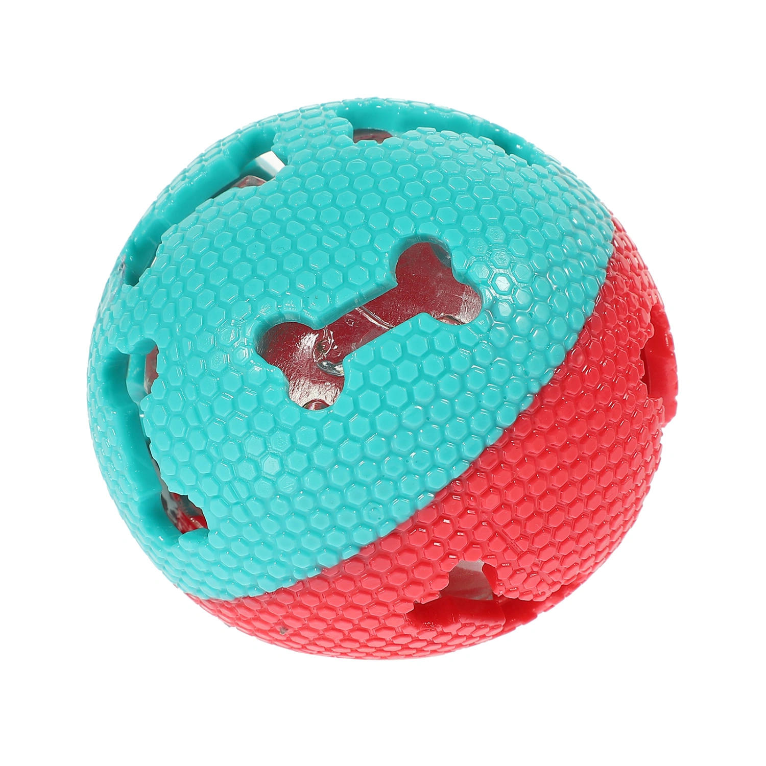 Dog Chew Ball Puppy Squeaky Ball Toy Bite-resistant Ball Toy Portable Dog Biting Toy Dog Toy