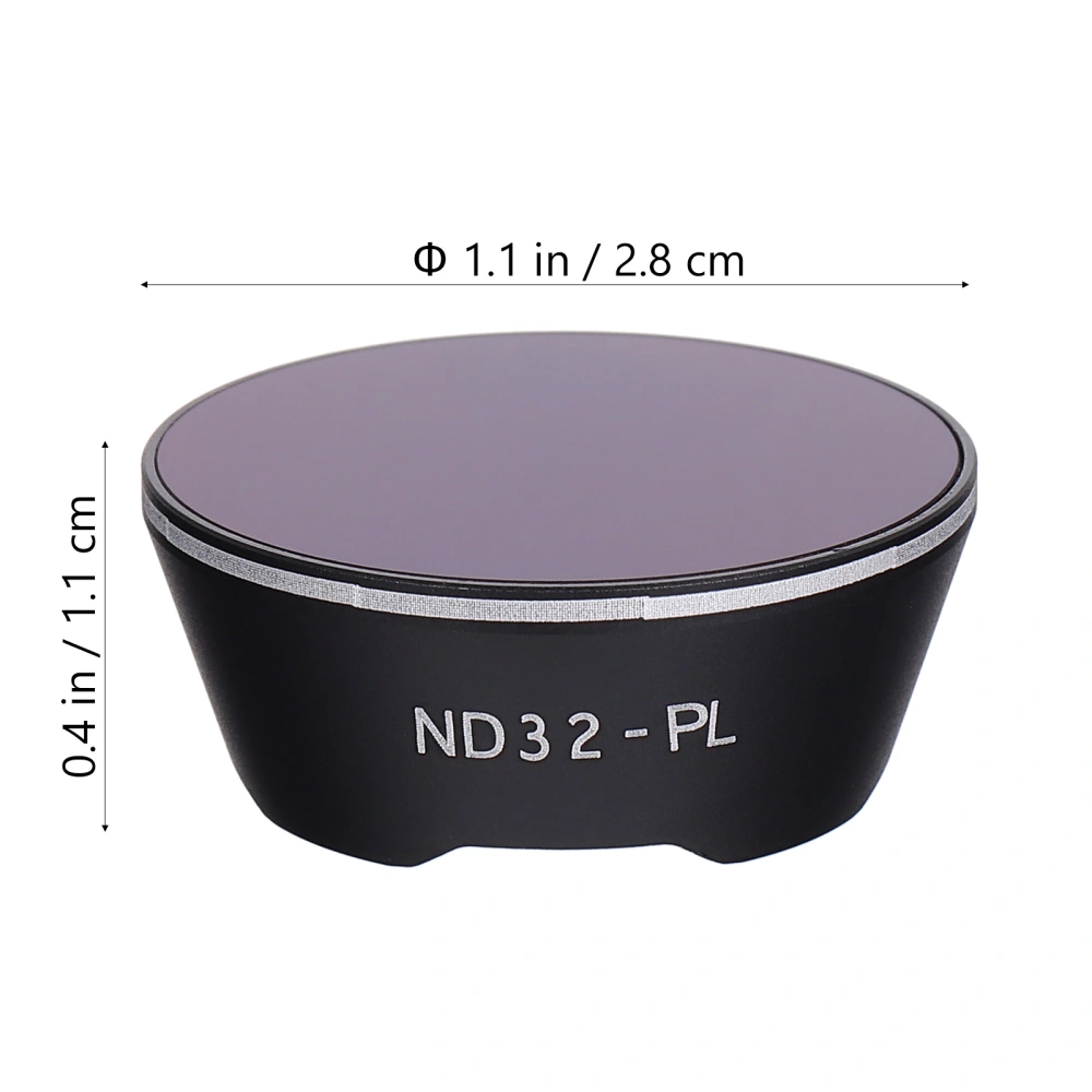 1pc Practical External Lens Filter Two-in-one Filter Compatible with FPV