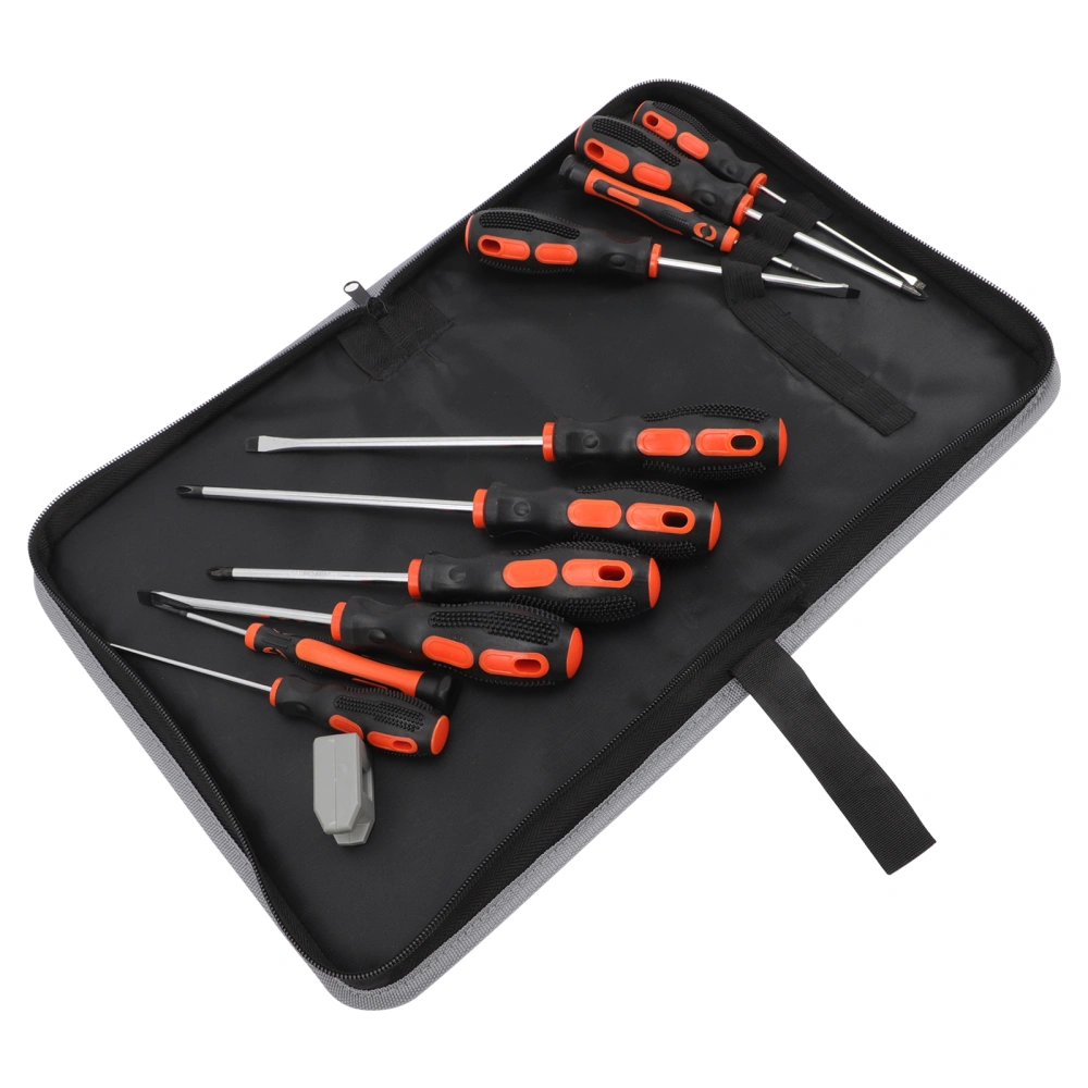 1 Set Cross Screwdriver Magnetic Screwdriver Tool Repair Flat Head Screwdriver