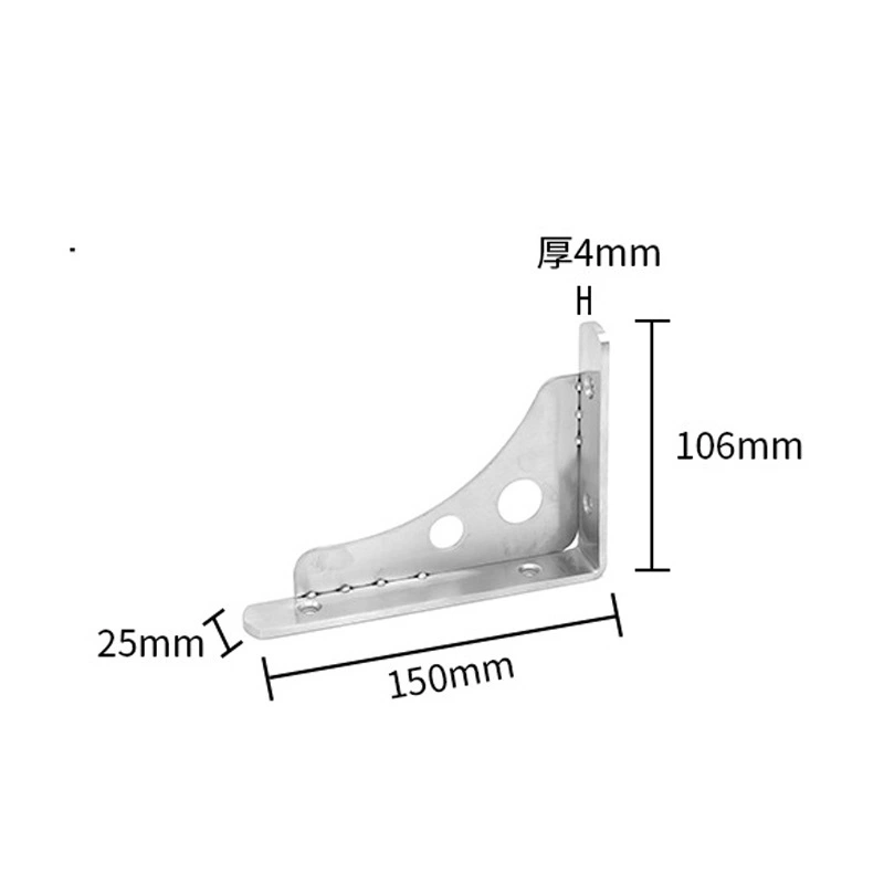 Shelf Bracket Heavy Duty Shelf Bracket Floating Shelf Supporting Holder Steel Shelf Support