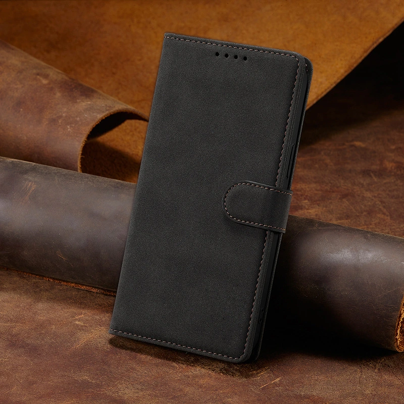 Redmi 12 Phone Case 13 Anti-theft Swiping Leather Case