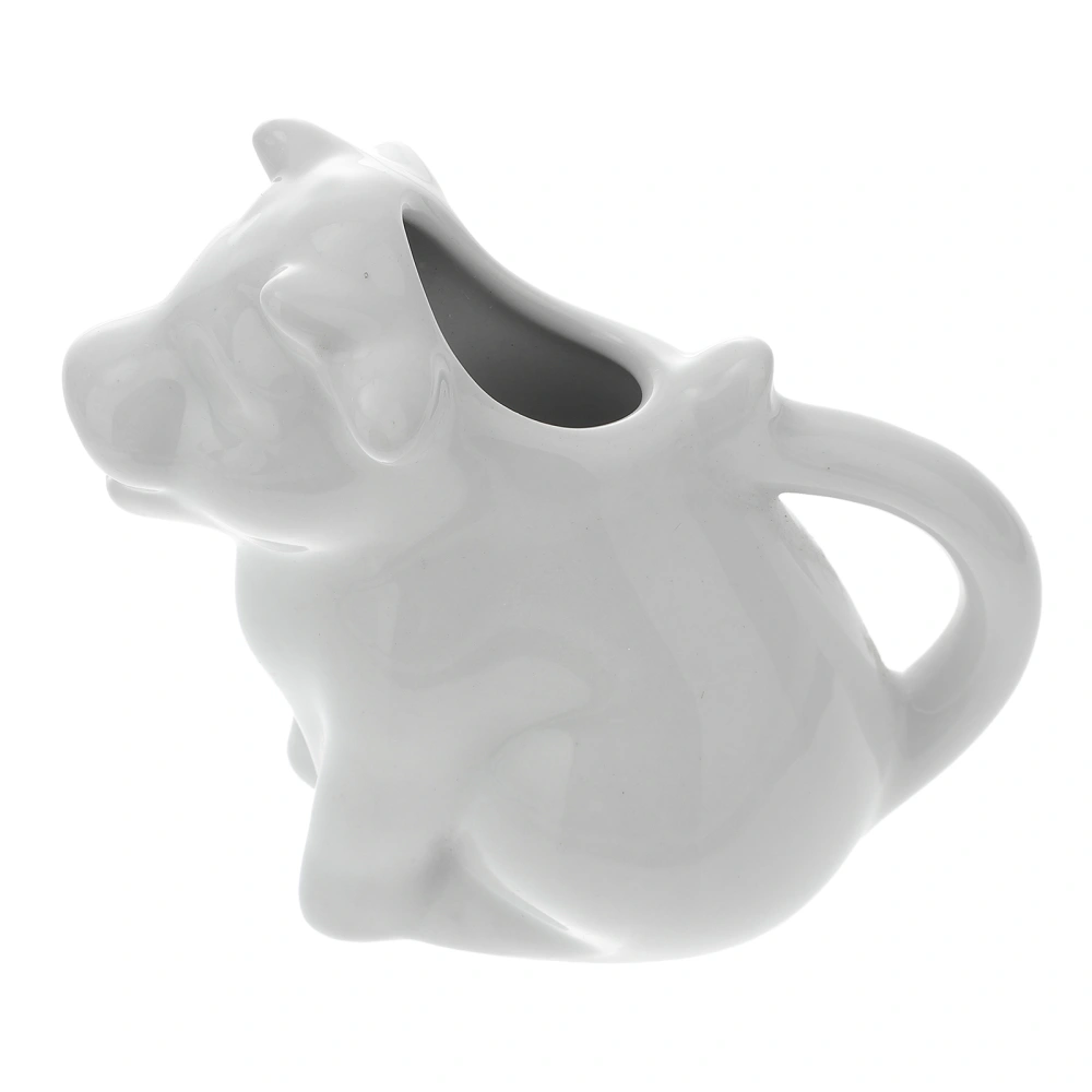 Ceramic Milk Kettle Lovely Animal Shaped Sauce Cup Coffee Creamer Pitcher