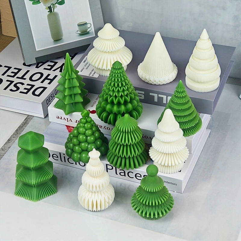 Christmas Tree Aromatherapy Candle Silicone Mold