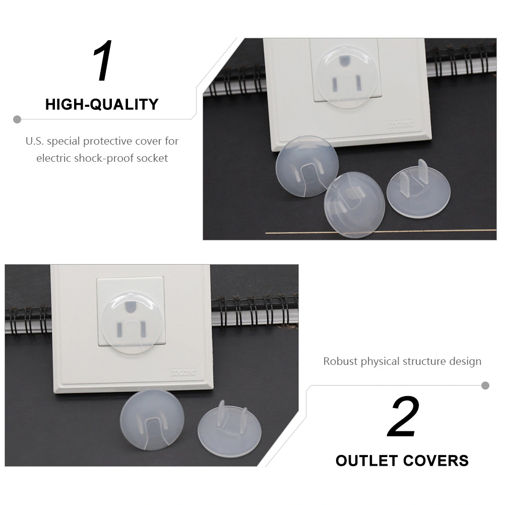 20Pcs Outlet Covers Child Proof Electrical Protector Baby Safety Plug Covers