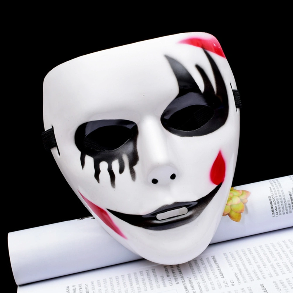 6pcs Halloween Costumes Mask Death Scary Creepy Horrible Face Mask Cosply Party Props