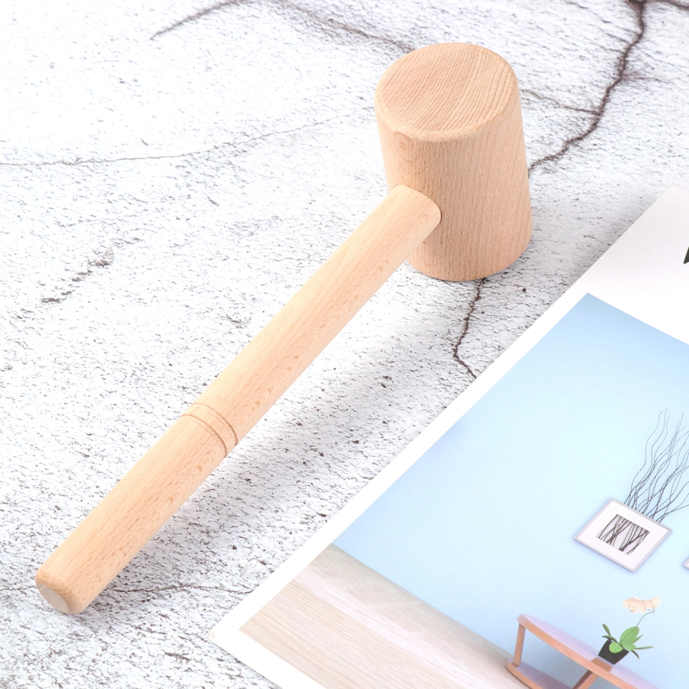 1pc Wood Mallet Crab Mallet Hammer Kitchen Gadget Lobster Mallets for Home Restaurant