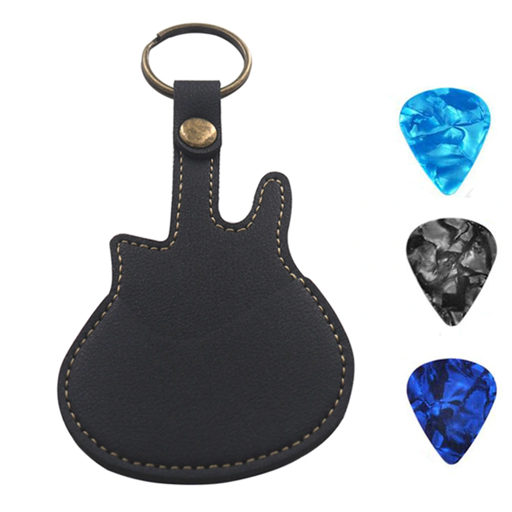 1 Set Guitar Pick Case Pick Carrying Case Guitar Storage Bag With Guitar Pick