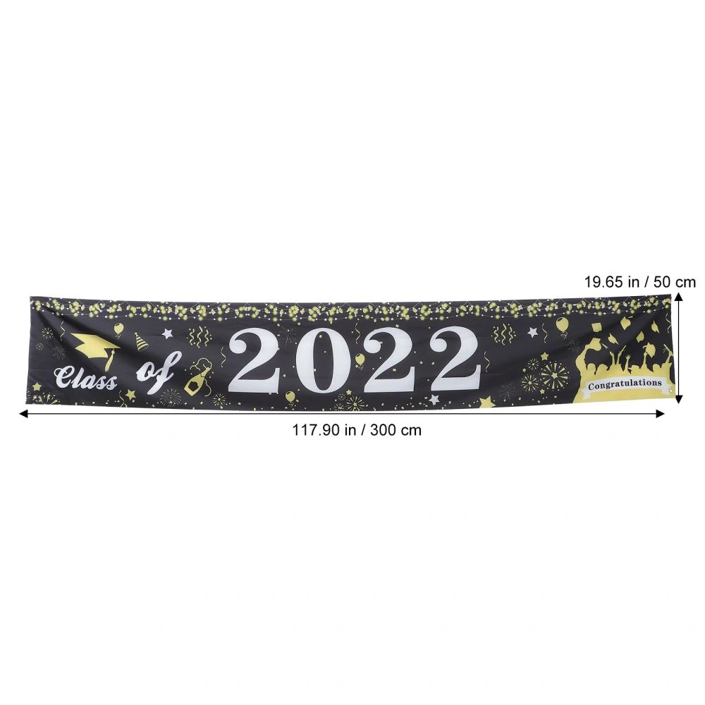 Grad Backdrop Congratulations 2022 Banner Party Decorations Graduation Backdrop