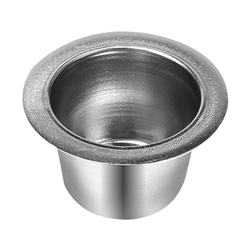 Stainless Steel Coffee Capsule Practicl Reusable Espresso Capsule Filter Cup for Coffee Machine without Silicon Ring