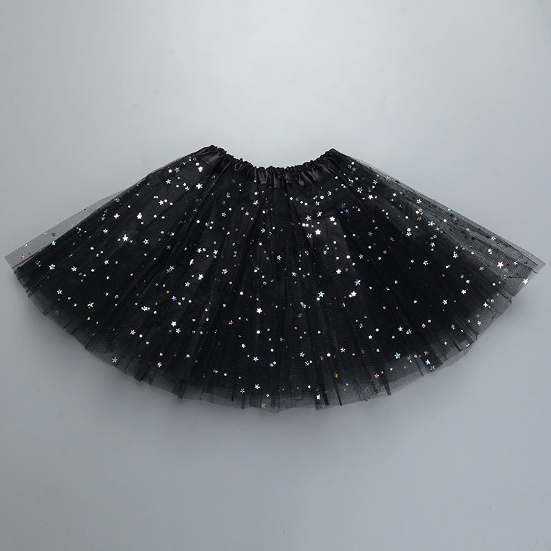 3pcs  Girl Tutu Skirt Layered Tutu Skirt Mesh Tutu Skirt Children Dancing Tutu Skirt for Party