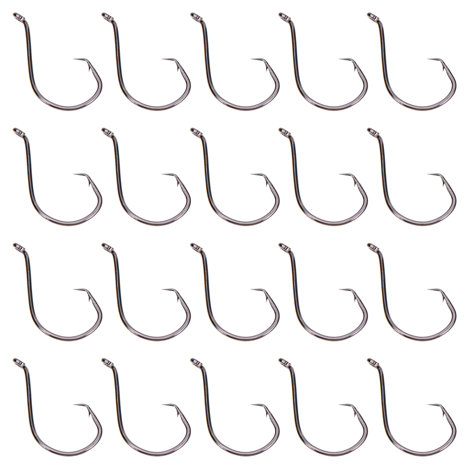 100Pcs Professional Fishing Gear Wear-resistant Fish Hooks Convenient Angling Hooks