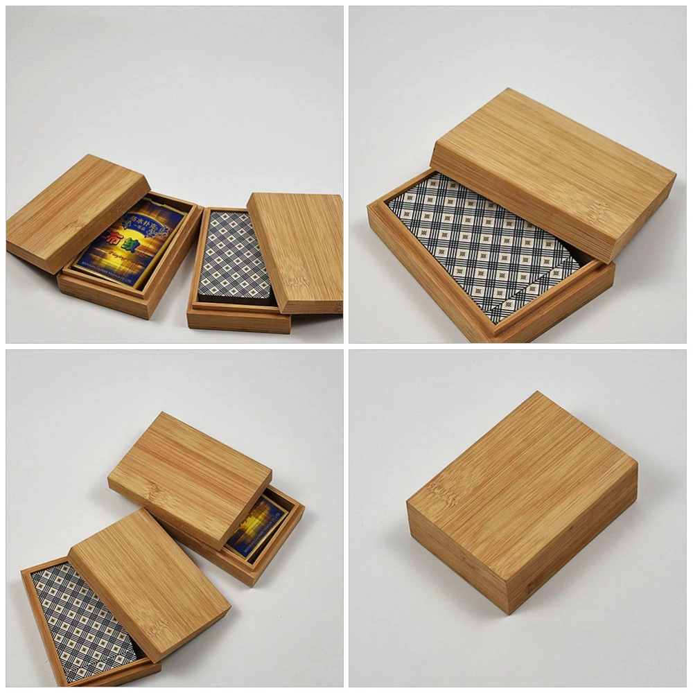 Wooden Poker Storage Case Poker Holder Wooden Poker Container Poker Storage Case