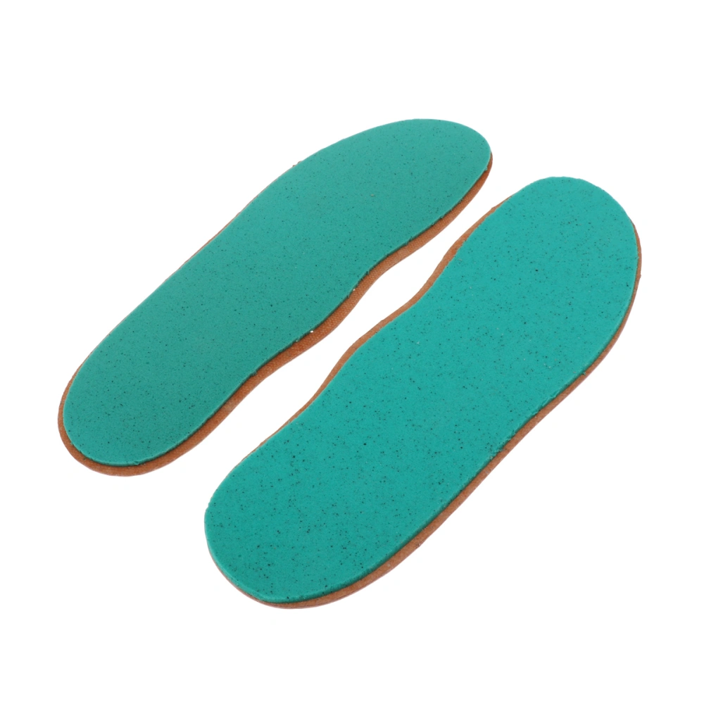 1 Pair of Sweat-absorbing Insoles Thickened Shoe Pads Pressure Relief Shoe Cushions for Women Men Size 45-46