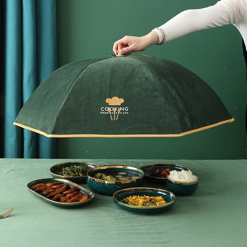 Winter Thermal Foldable Food Covers Internal Coating Keeps Food Warm Cover