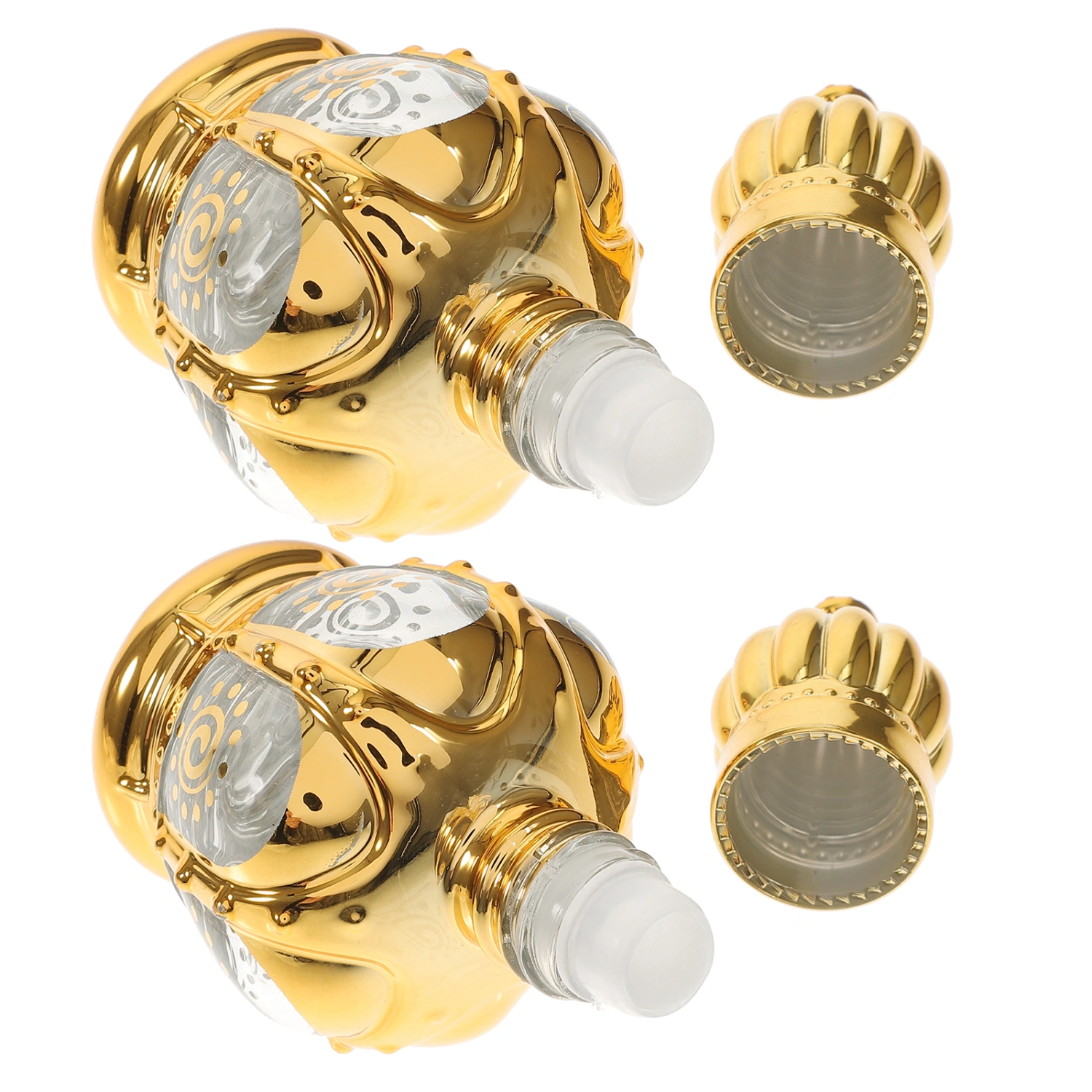 2Pcs Essential Oil Bottle Perfume Roller Bottles Roll On Bottle Glass Roller Bottles Empty Bottles
