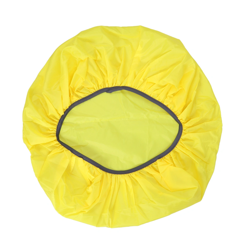 Waterproof Backpack Rucksack Rain Cover Bag Rainproof Pack Cover 45L(Yellow)