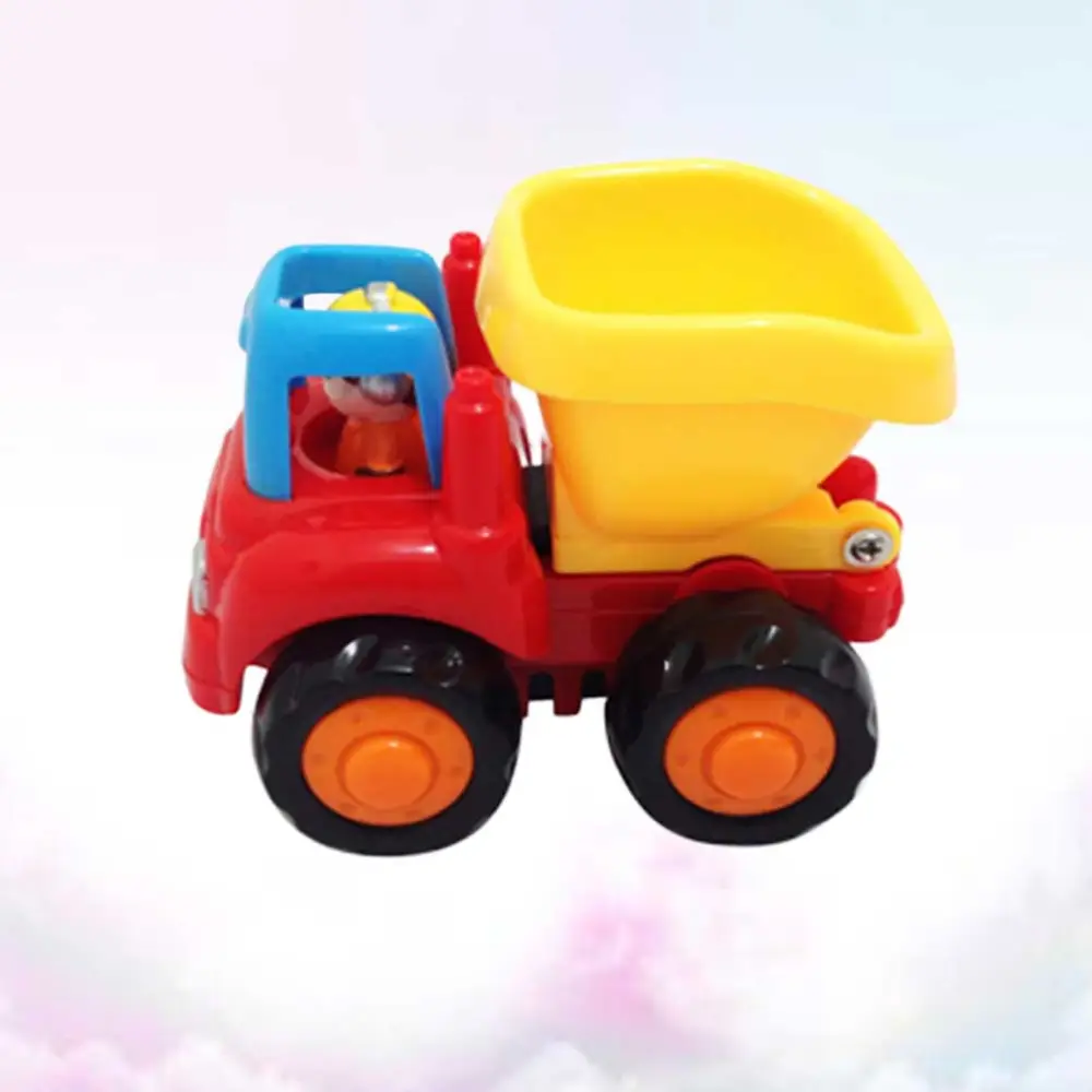 Kids Car Toy Dump Truck Car Toy Pull-Back Car Toy Kids Early Learning Toy Light Green