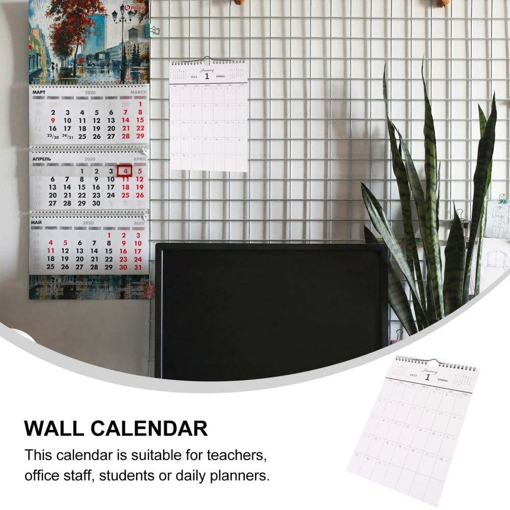 1Pc Creative 2022 Calendar Schedule Calendar Home Hanging Calendar (Assorted Color)