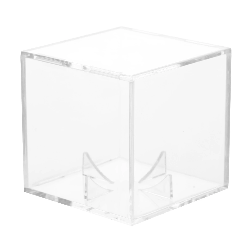 Transparent Baseball Display Box Dust-proof Baseball Holder Storage Box for Baseball